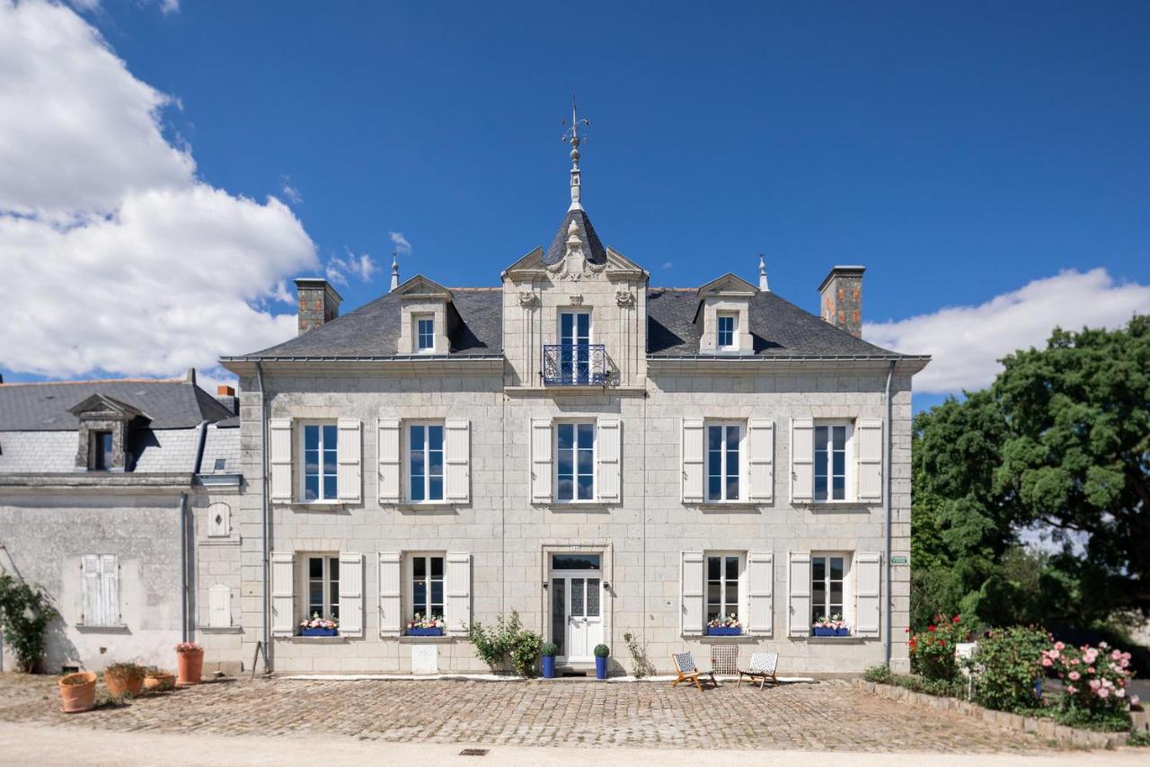 Casa Mila - Maison d'Hôtes raffinée vue sur Loire Saint-Mathurin  Exterior foto